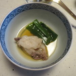 比良山荘 - 熊の脂と葱が合うんですよね～