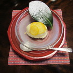 比良山荘 - 金柑のシャーベット