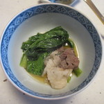 比良山荘 - 菊菜も熊と合う！