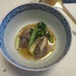 比良山荘 - 芹の根もいただく