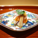 銀座 しのはら - 先付　赤貝、平貝、本みる貝、北寄貝