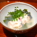 銀座 しのはら - 蛤と若芽