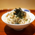 銀座 しのはら - 穴子の炊き込みご飯