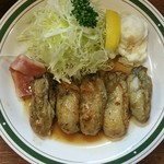 かつれつ四谷たけだ - 名物のカキバター@1450円