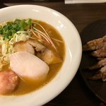 つけ麺一燈 - 伊勢海老味噌らーめん＋せせり