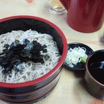 草笛そば本店遊子亭 - ざる蕎麦　￥630