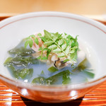 銀座 しのはら - 蛤とわかめ