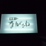 番屋ながさわ - 看板です