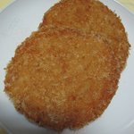 肉の吉野 - ドイツ岩塩使用ハムカツ～\150～♪