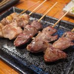 Yakitori sabuchiyan - ずり ＆ 地鶏