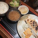 めしの助 - ぶりかま塩焼き定食1500円