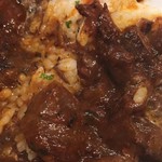 ハッシュドビーフのアップ