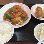 中華料理 好味園 - 香港風酢豚ランチ