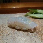 天寿し - ヒラメ