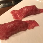 生粋 - 赤身炙り握り