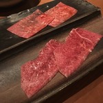 生粋 - だしミスジ　ザブトンすき焼き