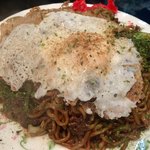 演歌 - 目玉焼き焼きそば（大盛）...350円