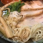 烈志笑魚油 麺香房 三く - 