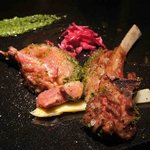 SIO syuji hijikuro - 羊の香草グリル