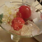 ナチュラルダイエットレストラン NODO - 完熟トマトパフェ