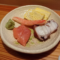 鮨処いちい - タマゴ、ズワイ、タラコ、タコ
