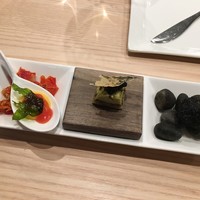 フクシマ - 前菜3種盛り合わせ
