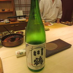 鮨 銀座 おのでら - 純米酒　川鶴