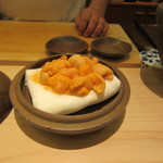 鮨 銀座 おのでら - バフンウニ（塩水雲丹）