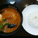 SAMA 仙台大学病院前店 - 野菜少なく見えますがけっこうはいってます！