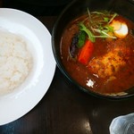 SAMA 仙台大学病院前店 - 娘の15辛のトマトスープベースのチキンカレー