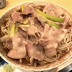 ふじの家 - 肉そば大盛（850円）