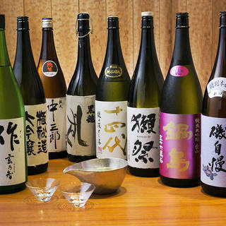 Freshly caught every morning! Local and famous sake from all over the country along with seasonal fresh fish