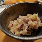 天史朗鮨 - 鯵のタタキ