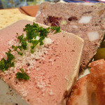 UOKIN PICCOLO - パテ・ド・カンパーニュ　＆　鶏レバーのテリーヌ　４８０円