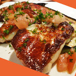 UOKIN PICCOLO - イタリア産　スカモルツァ　（スモーク　モッツァレラチーズ）のステーキ　５８０円