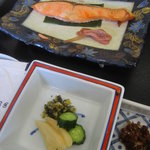 日光　千姫物語 - 焼鮭と香の物