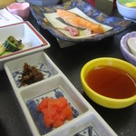 日光　千姫物語 - ご飯の友が並びます