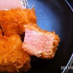 ヒレカツ　アップ