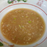 ラーメン二郎 - これだけ残ったネギ