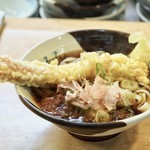 きしめん 住よし - 料理写真:■ジャンボかにかま天きしめん 520円