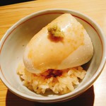 すし佐竹 - 河豚白子