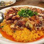 プーパッポンカレー　2,400円　ソフトシェルクラブは揚げられており超おいしいです