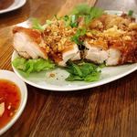 タイ国専門食堂 - 唐揚げ♥︎　スイートチリソースと供に