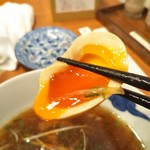 麺屋 猪一 - たれる、このあとスープをすくって、、、