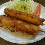 きしめん 住よし - 串カツ　240円