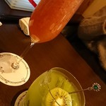 麦家 - キウイのカクテル、苺のシャンパン♪