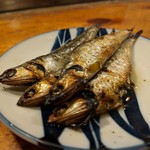 天史朗鮨 - 自家製めざし　生酢で頂きました