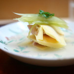 松川 - 京都塚原の筍、蛤、蕗