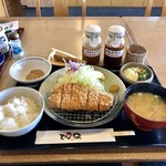 とんかつ とんQ - とんQロース定食 ランチ