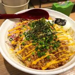 麺小屋 てち - みそまぜそば 大(腹ぱんぱん) ＋ ジャンク大好き